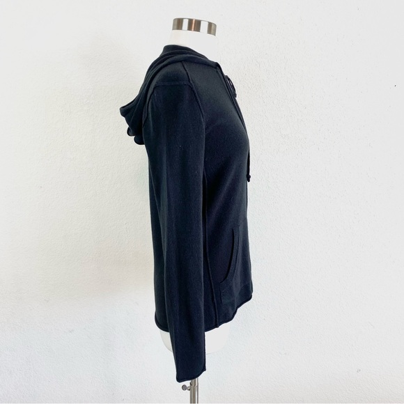 West & Vine Nordstrom Rack Black Full Zip Hooded Jacket - Picture 4 of 9